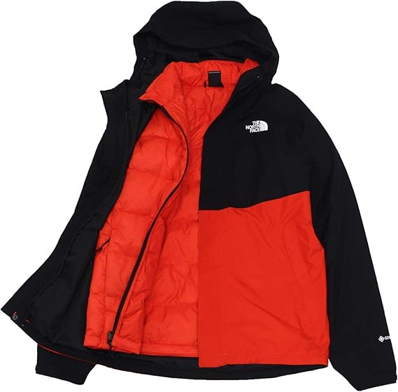 Amazon ザ ノースフェイス The North Face Insulated Gtx ゴアテックス 3wayダウンジャケット Tnf Black Fiery Red T93ss3 Tj2 並行輸入品 コート ジャケット 通販
