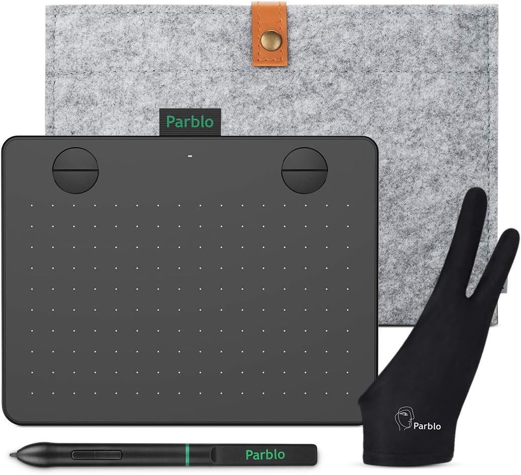 Drawing Tablet Parblo A640 V2 6x4 Inch Graphics Tablet Amazon.co.uk
