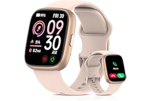 Smart Watch for Men Women, Bluetooth Calling, 1.83" HD Touch Screen Fitness Tracker, 100+ Sports Modes,Heart Rate Sleep Monit