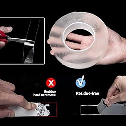 Art3d Nano Double-Sided Adhesive Tape, Multipurpose