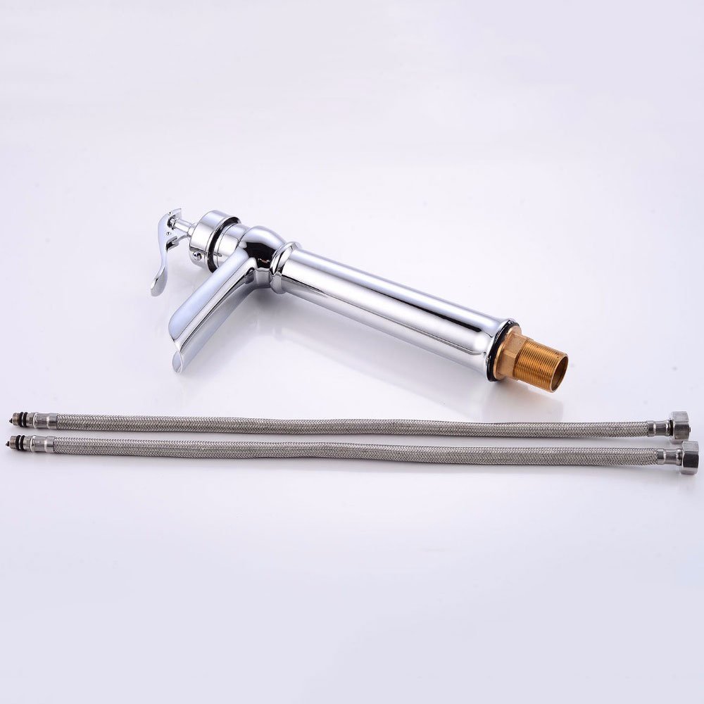 Neilyn Chrome Waterfall Faucet Vintage Basin Mixer Waterfall Basin