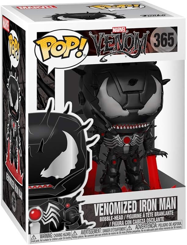 funko pop venom iron man
