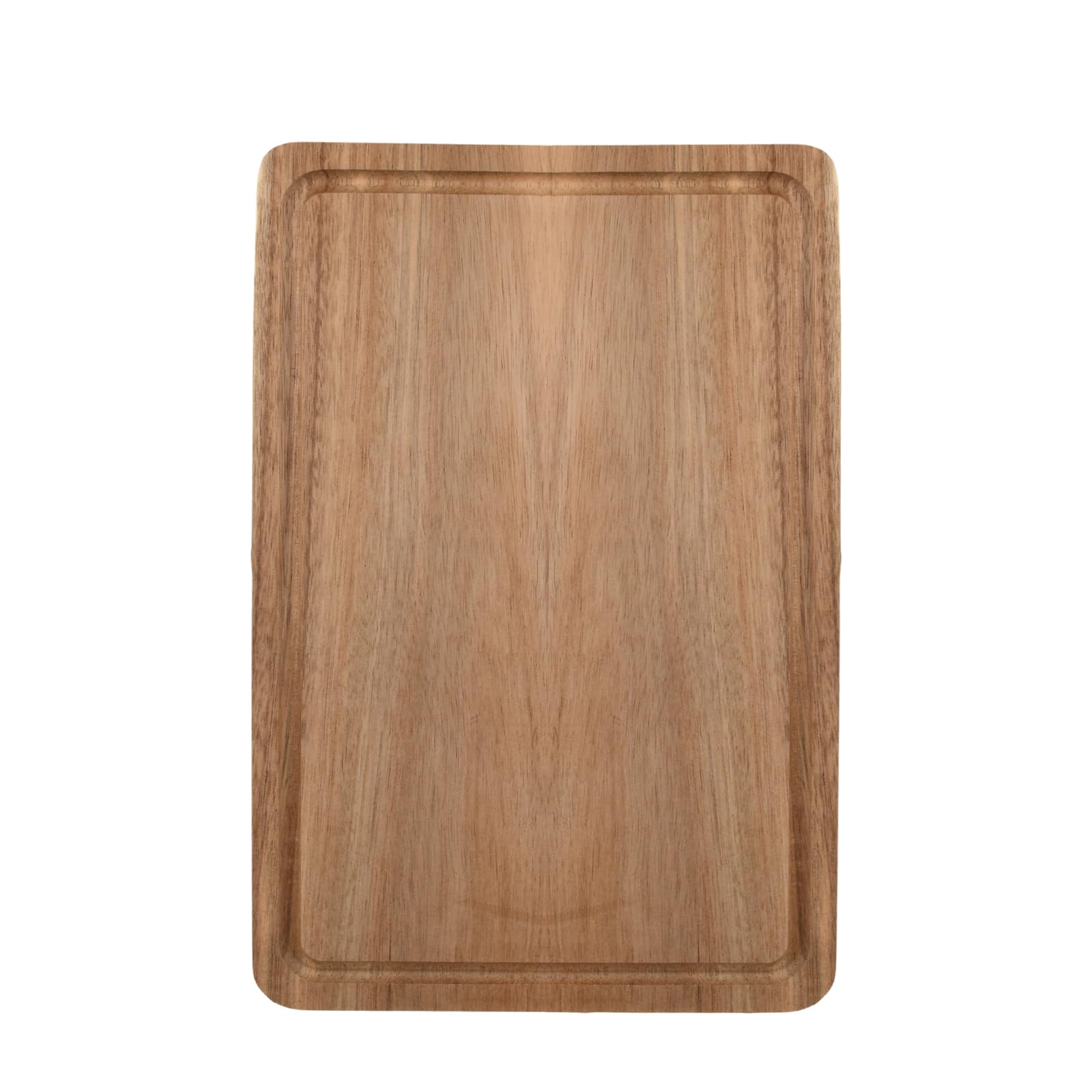 Chstarina Wooden Chopping Board for Kitchens, 30 x 20 x 1.5 cm, Bamboo Cutting Board for Carving or Cutting Meat, Vegetables, Cheese, Bread, Durable & Hard Wearing, Easy to Clean