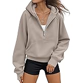 AUTOMET Womens Hoodies Fleece Fall Fashion Outfits Workout Sweatshirts Y2k Winter Zip Up Jackets Oversized Tops Clothes 2026