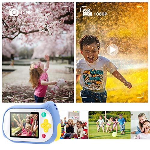 VEROYI Kinder Kamera, 15MP Digitale Video Kameras mit 200X Lupenmikroskop Video Player Recorder Kinder-Camcorder für 4… – Bild 5