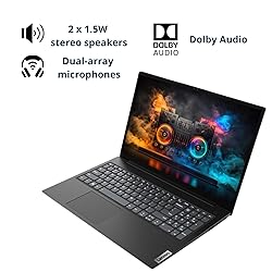 Lenovo V15 Laptop, 15.6" FHD Display, AMD Ryzen 5