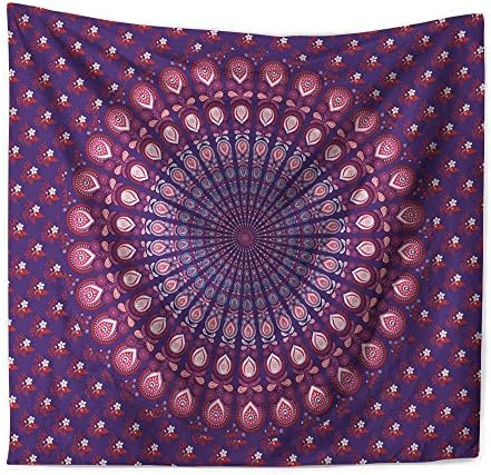 Ecomic Psychedelic Indian Bohemian Tapestry Throw, Wall Hanging Tapestries, Hanging wall decor, Beach Throw, Table Runner/Cloth (30)