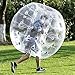 Happybuy Inflatable Bumper Ball 1.2M/4ft 1.5M/5ft Diameter Bubble Soccer Ball Blow Up Toy in 5 Min Inflatable Bumper Bubble Balls for Adults or Child (1.5M Transparent)
