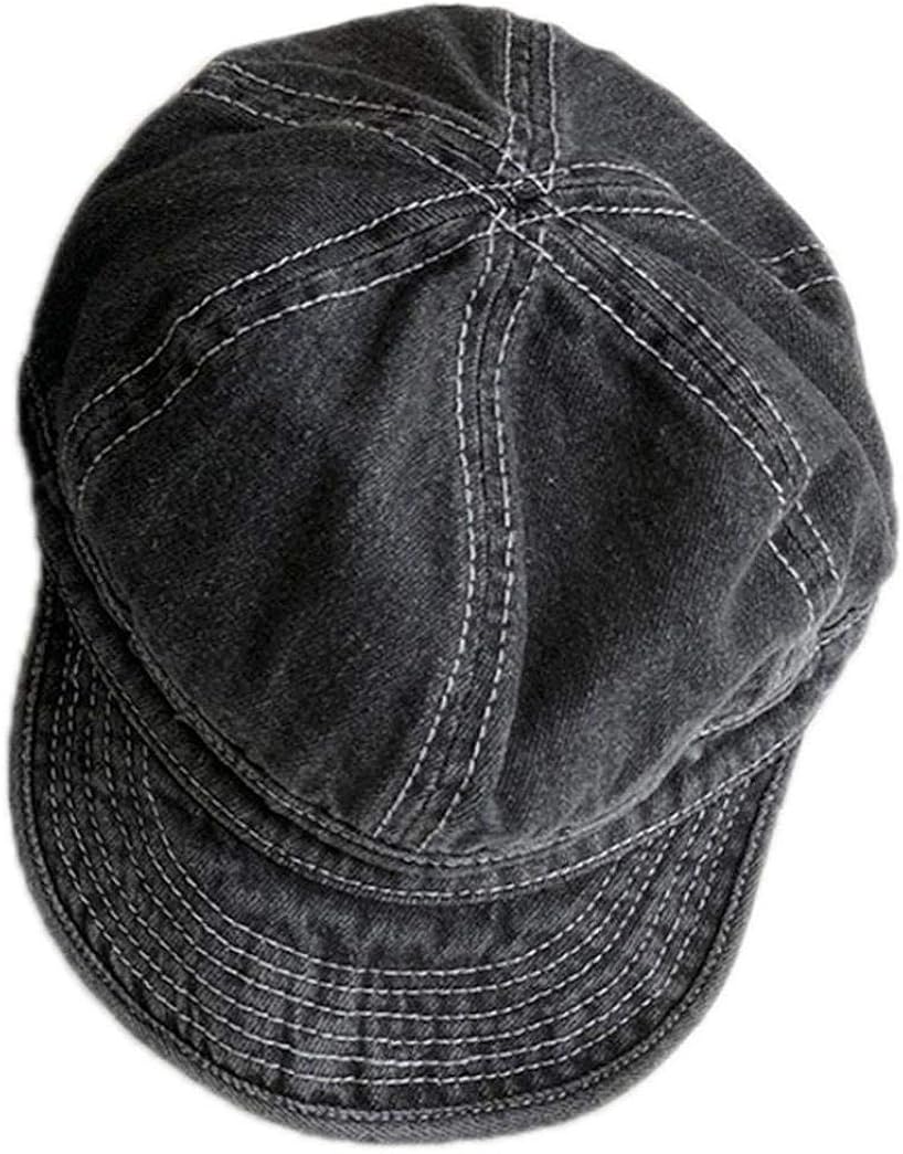 Aisoway Retro Short Brim Baseball Cap Solid Color Trucker Hat for Men Women Black Amazon.co.uk