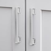 VEHCIL 10 Pack Brushed Nickel Cabinet Pulls,5 Inch(128mm) Kitchen Cabinet Handles, Drawer Pulls Handles for Kitchen Cabinets Hardware Cupboard Closet Bathroom Dresser, Solid Zinc Alloy
