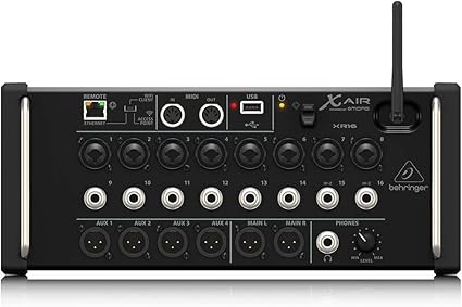 Amazon ベリンガー デジタルミキサー 16チャンネル Midasマイクプリアンプ内蔵 Ipad Androidリモートコントロール対応 Wifi接続 デジタルエフェクト Usb Type A端子搭載 Usbフラッシュメモリ録音可能 Xr16 ミキサー 楽器