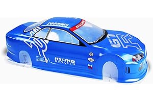 Manrock 1/10 Scale RC Painted Drift Racing Touring Onroad Car Body Shell GTR Blue