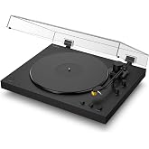 Sony PS-LX5BT Premium Wireless Bluetooth Turntable with Full Auto Playback | Included Audio Cable, Vinyl Record Player, Built-in Phono EQ, Wired &amp; Wireless Connection, Premium Componentry, 2026 Model