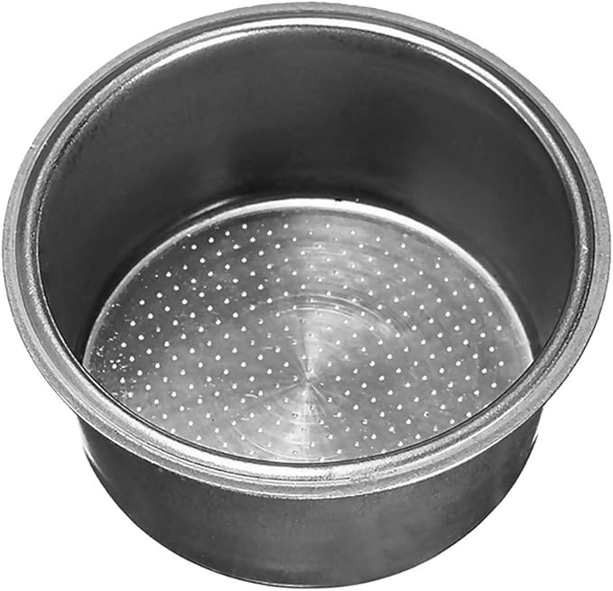 IETONE 2 Pieces Double Wall Filter Coffee 2 Cup 51mm Non Pressurized Filter Basket