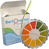 pH Test Paper for Kombucha Brewing, 0.5 to 5.5 pH [16 Foot Roll with Dispenser]