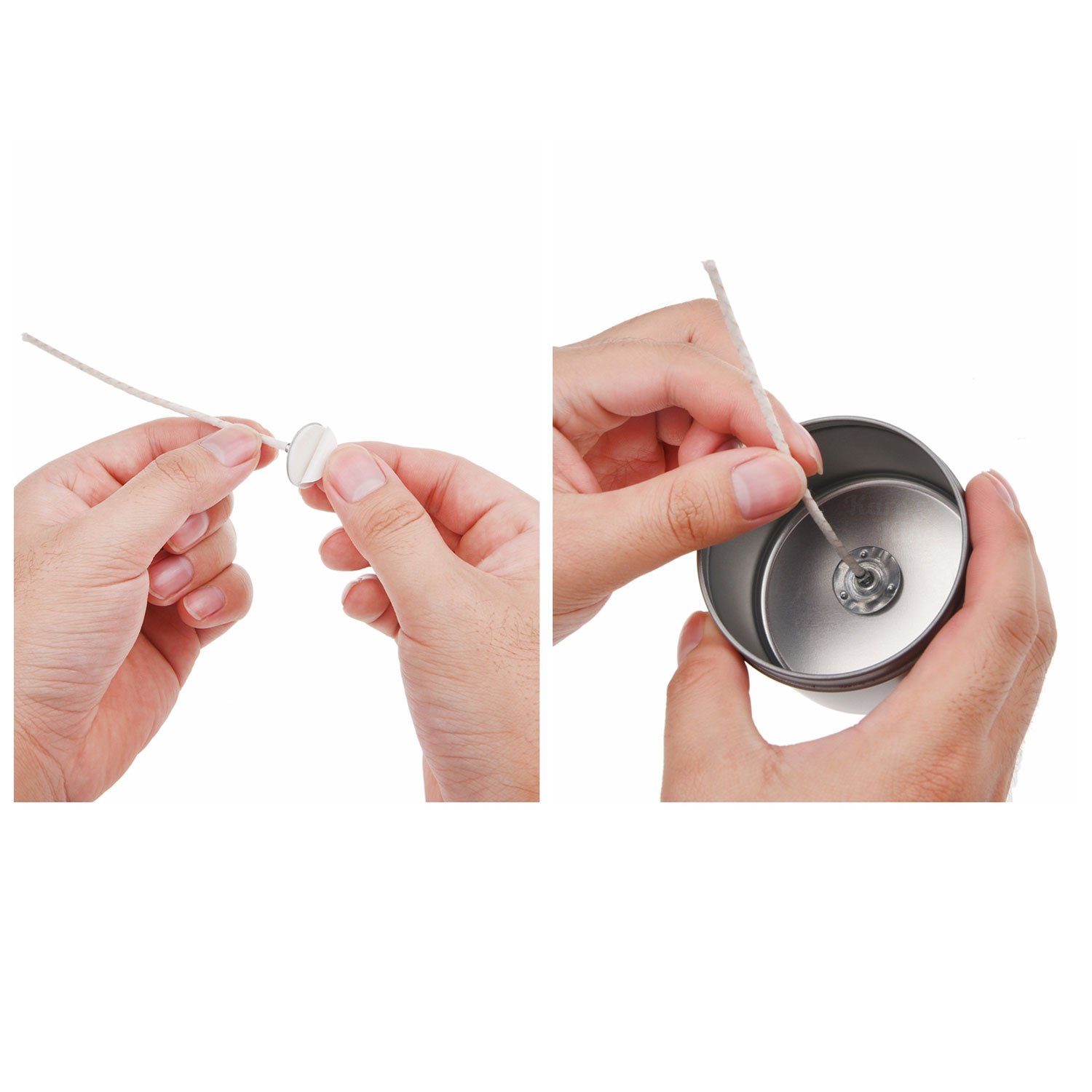 Easy Positioning Contains No Lead Wicks Coated with Natural Soy Wax