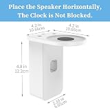 Cozycase Plug Wall Mount for Pop/ Dot Stand Holder with Cable Management White view 5