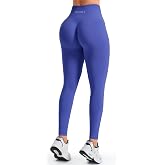 JOYSPELS Seamless Booty Lifting Tummy Control Workout Leggings for Women | High Waisted Squat Proof Athletic Gym Scrunch Pants, Soft Non-See Through Moisture Wicking Activewear