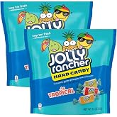 Jolly Ranchers Tropical Bag, 13 Ounce Bag (Pack of 2), Individually Wrapped Hard Candy, The Hampton Popcorn &amp; Candy Company