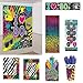 80's Retro Value Pack Swirl Decorations (5