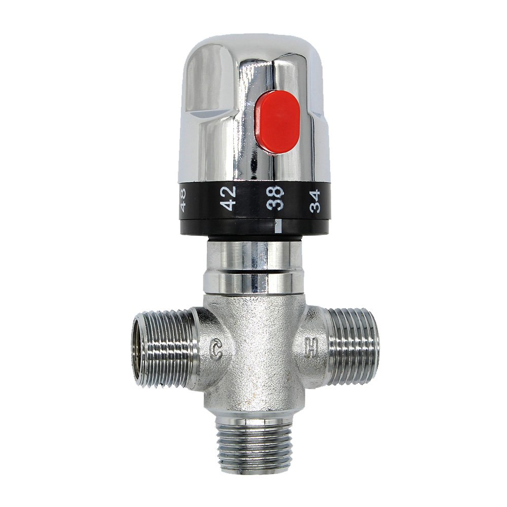 thermostatic shower taps bar outlet mixer mixing valve bathroom accessories