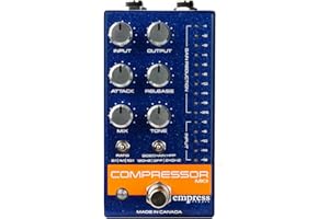 Empress Effects, Empress Compressor MKII Guitar Effects Pedal, Blue Sparkle, CP2B