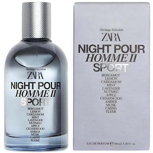 Zara NIGHT POUR HOMME II SPORT EDP 100 ML OZ) in Kuwait