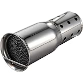 1PCS Exhaust Baffle Silencer DB Killer Muffler Fit for 2 inch Exhaust Pipe | 2 Inch Universal Motorcycle Exhaust Muffler -Style E
