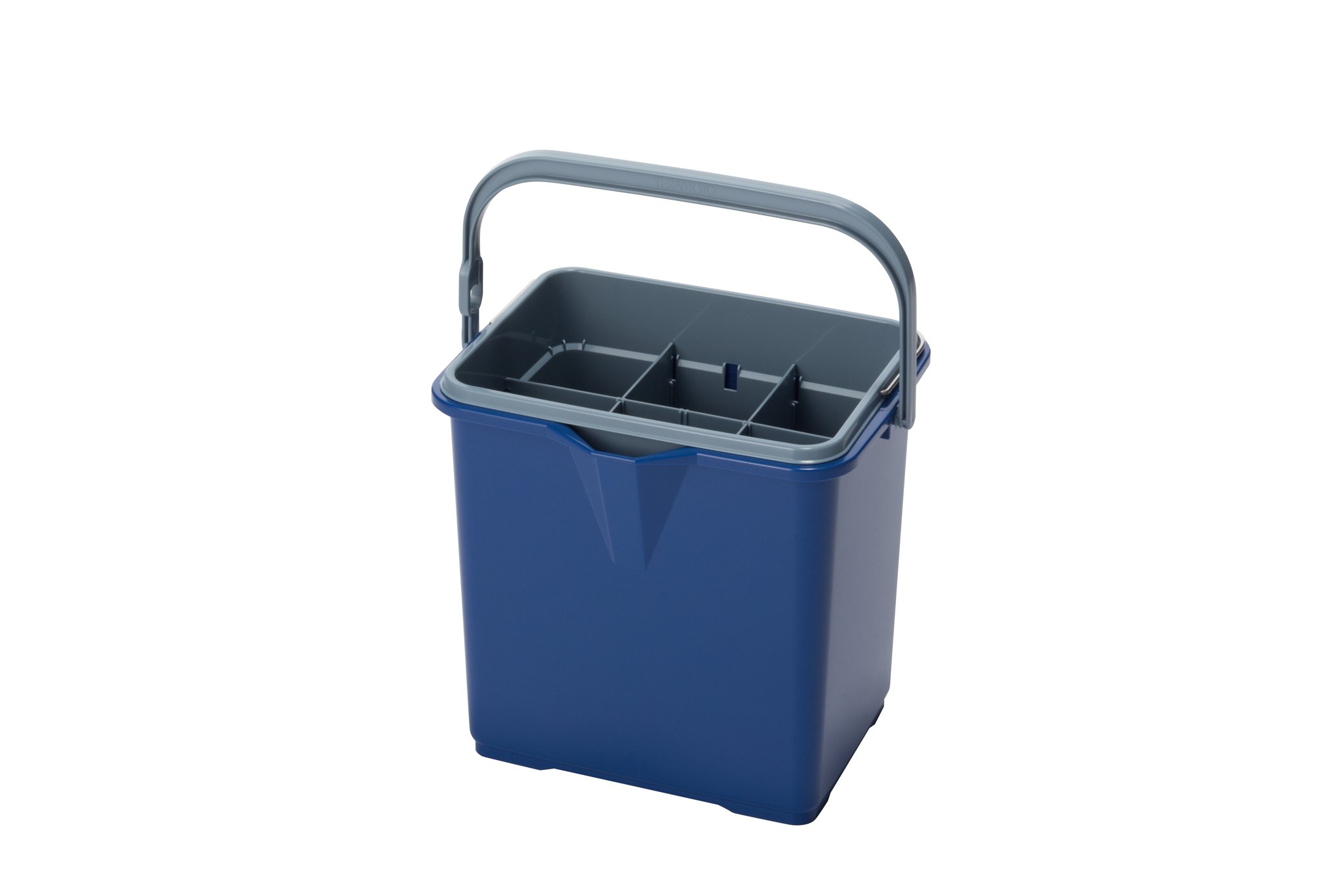 テラモト(TERAMOTO) 仕切付きバケツII ブルー 青 14L 大型 四角 洗車商品画像