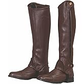 TuffRider Adult Grippy Grain Half Chaps