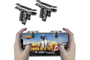 Mobile Game Controller Upgrade Version - SONGVEN Mobile Game Trigger for PUBG Mobile Controller Gaming Trigger Gaming Grip Ga