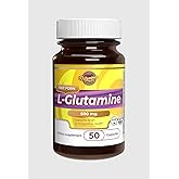 Vitamines Vitales L-Glutamine - 50 Vegan Capsules - Muscle Recovery & Gut Health Support - Natural Amino Acid for Energy, Strength & Immune Function Support