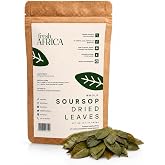 Dried Graviola Soursop Leaves, Organic Guanabana Herbal Tea Leaves, 50g | 100% Natural Whole Leaf Botanical, Caffeine Free Herbal Infusion, Naturally Dried Loose Leaf Tea, Easy to Brew