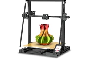 Voxelab Upgraded Aquila X3 Max, FDM 3D Printer 25-Point Auto Leveling and Removable Magnetic PEI Steel Platform, Speed up to 200mm/s, 400×400×400mm Printing Size