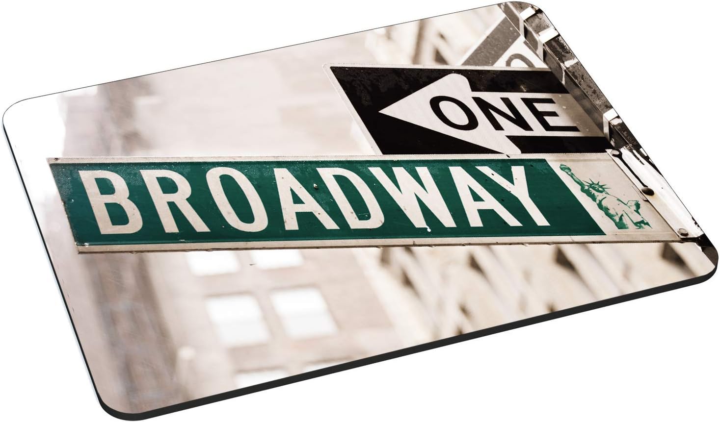 Pedea Neoprene Broadway Design Mouse Mat, 220L x 180W mm