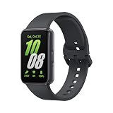 SAMSUNG Galaxy FIT 3 [2025, 40MM] 1.6" AMOLED Display | IP68 Water Resistant | 14 Days Battery Life | 100+ Watchfaces | 100+ Exercise Modes | International Model (Fast Charger Bundle, Black)