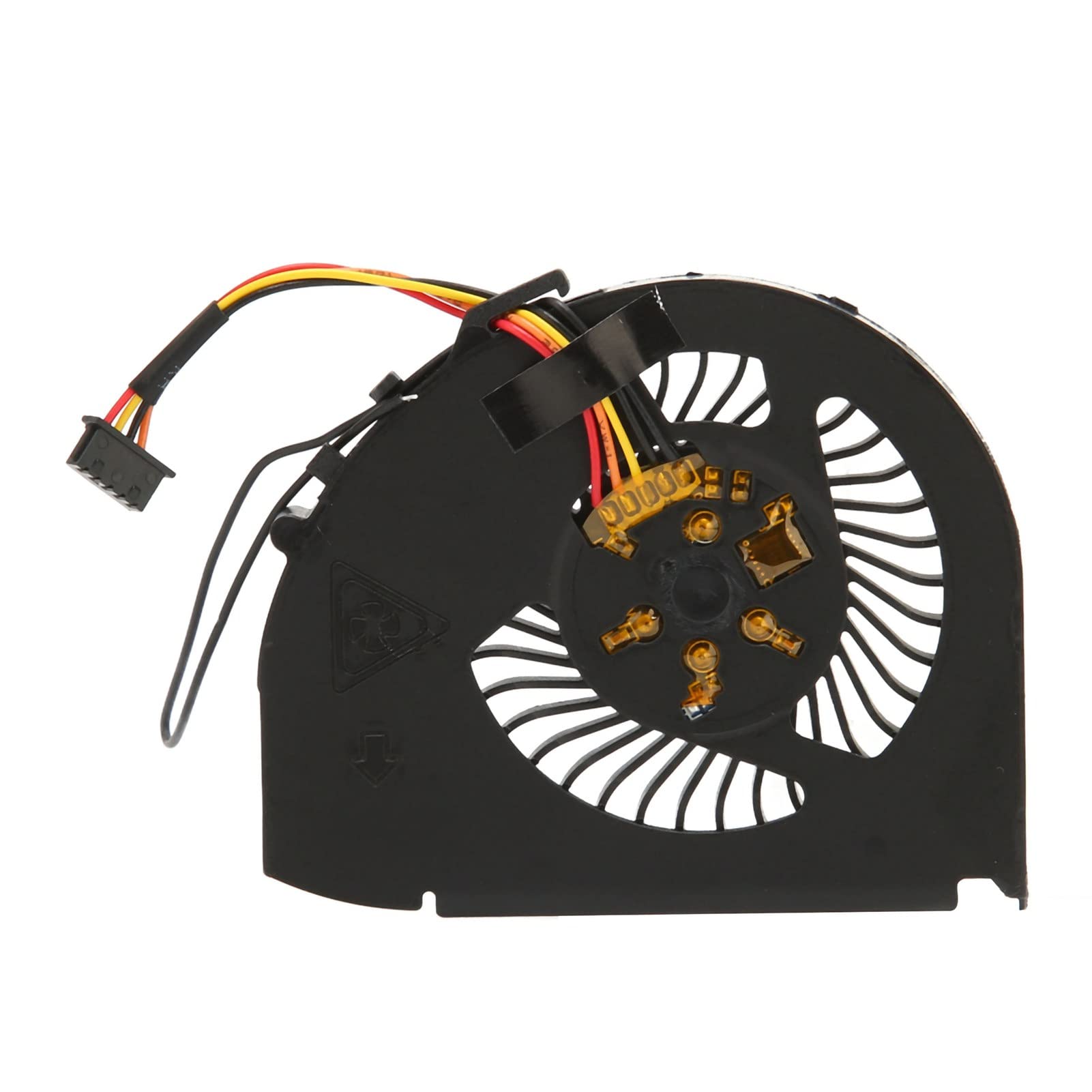 Lazmin112 For ThinkPad CPU Cooling Fan, Strong Wind, Metal ABS Material, 5pin Connector CPU Cooler, DC 5V 2.25W Input, Laptop Cooling Fan for T440s T450s