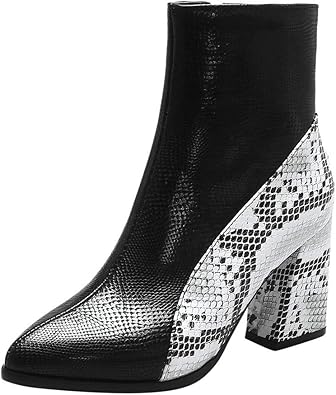 snake print ankle boots uk