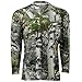 Mossy Oak Men's Camo Long Sleeve Performance Tech Tee Hunting Shirt Available In Multiple Camouflage Patterns