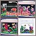 Dimart Super Magical Aquarium Resin Decoration Colorful Bridge Pavilion Tree Rockery for Fish Tank Multicolor