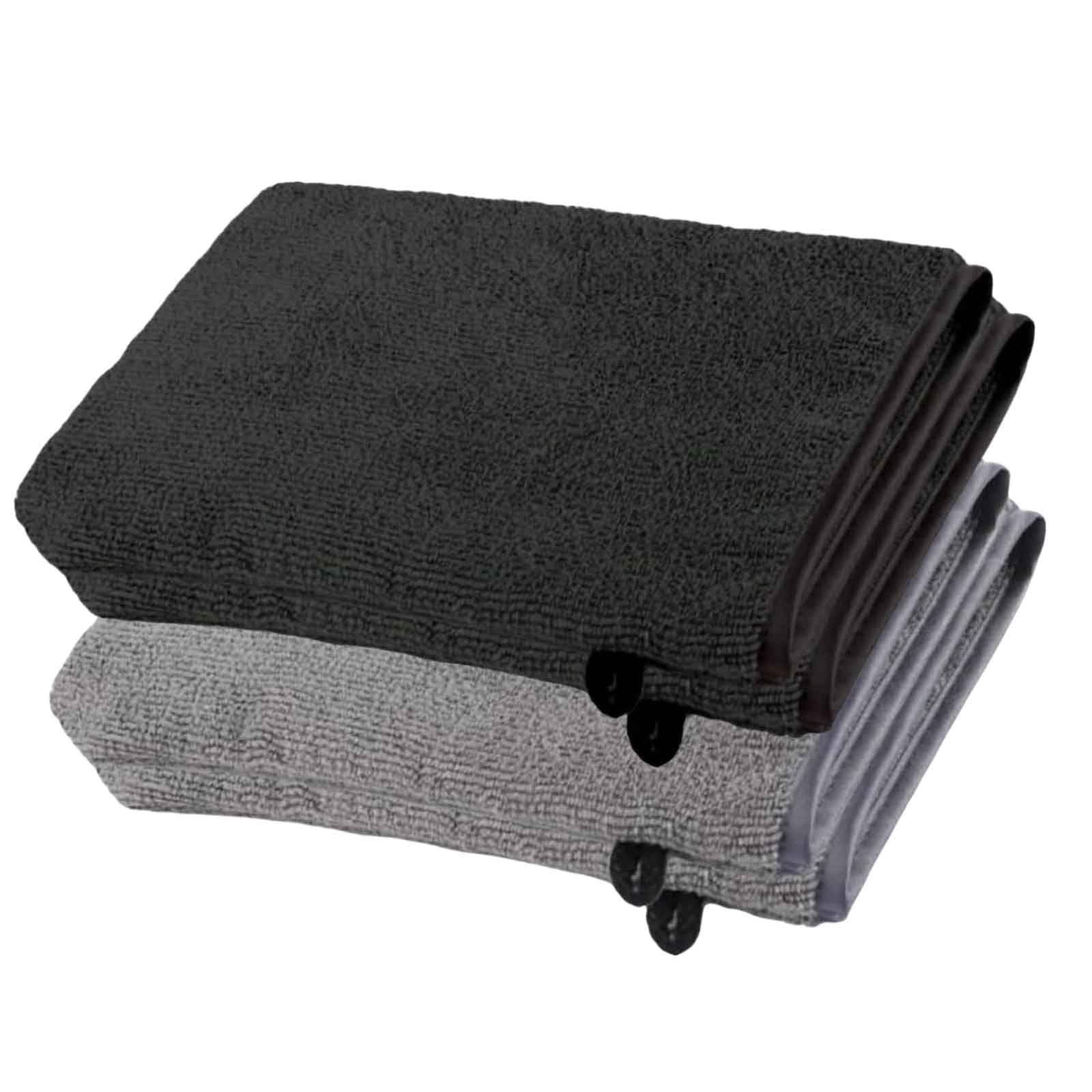 Tyrzol 4 Pack Microfibre Body Wash Mitts Reusable Flannel Face Cloth Makeup Remover Mitt Gloves for Sensitive Dry Oily Skin Wash Face Bathe Beauty Makeup Remover Flannel Soft Face Mitten