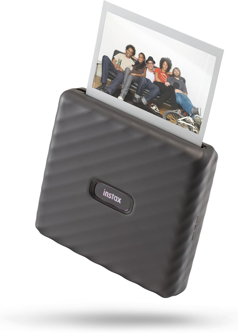 INSTAX LINK WIDE Printer Mocha Gray Bluetooth iOS Android App 30+ Templates