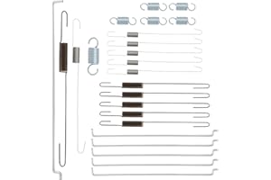 NINEFOX 24 Pcs Carburetor Springs, Carburetor Throttle Return Spring, Compatible with 160 Gx200, Predator 212, Duramax Duromax Gx 160 200 Model 159cc 196cc 208cc 212cc 224cc