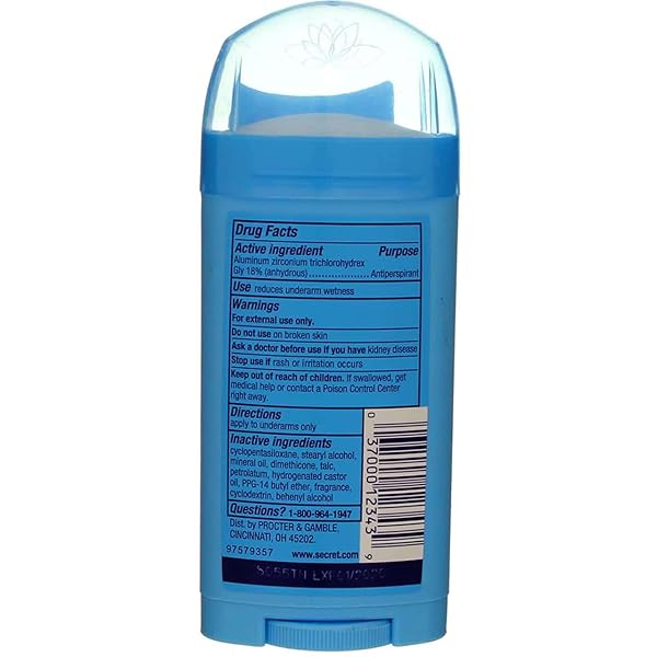 SECRET SLD INV PWDR FRSH SIZE 2.6Z SECRET SOLID INVISIBLE POWDER FRESH 2.6OZ