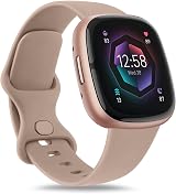 AK Silicone Sport Straps for Fitbit Sense 2 Sense Versa 4 Versa 3 Pack A S view 5