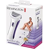 Remington WDF5030A Smooth & Silky Electric Shaver for Women, 4-Blade Smooth Glide Foil Shaver and Bikini Trimmer with Almond 