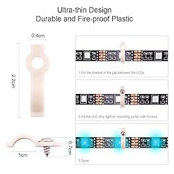 iCreating 5050 4Pin LED Strip Connector Kit 10mm