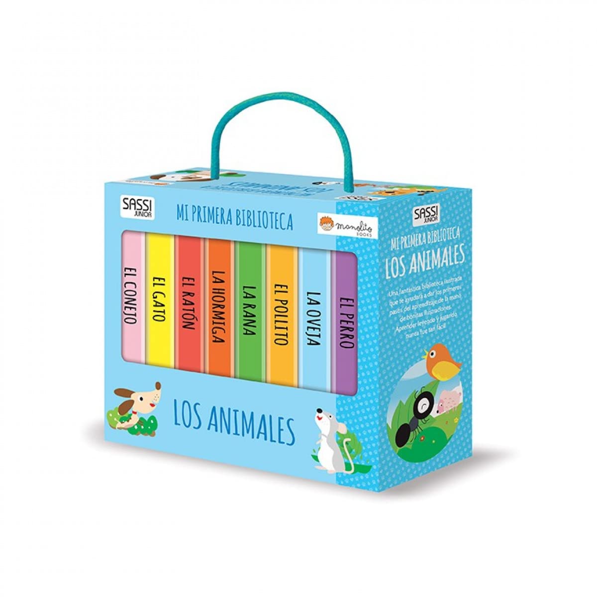 Manolito Books-9788417299613 Set 8 books Animals, Multicolor (9788417299613)
