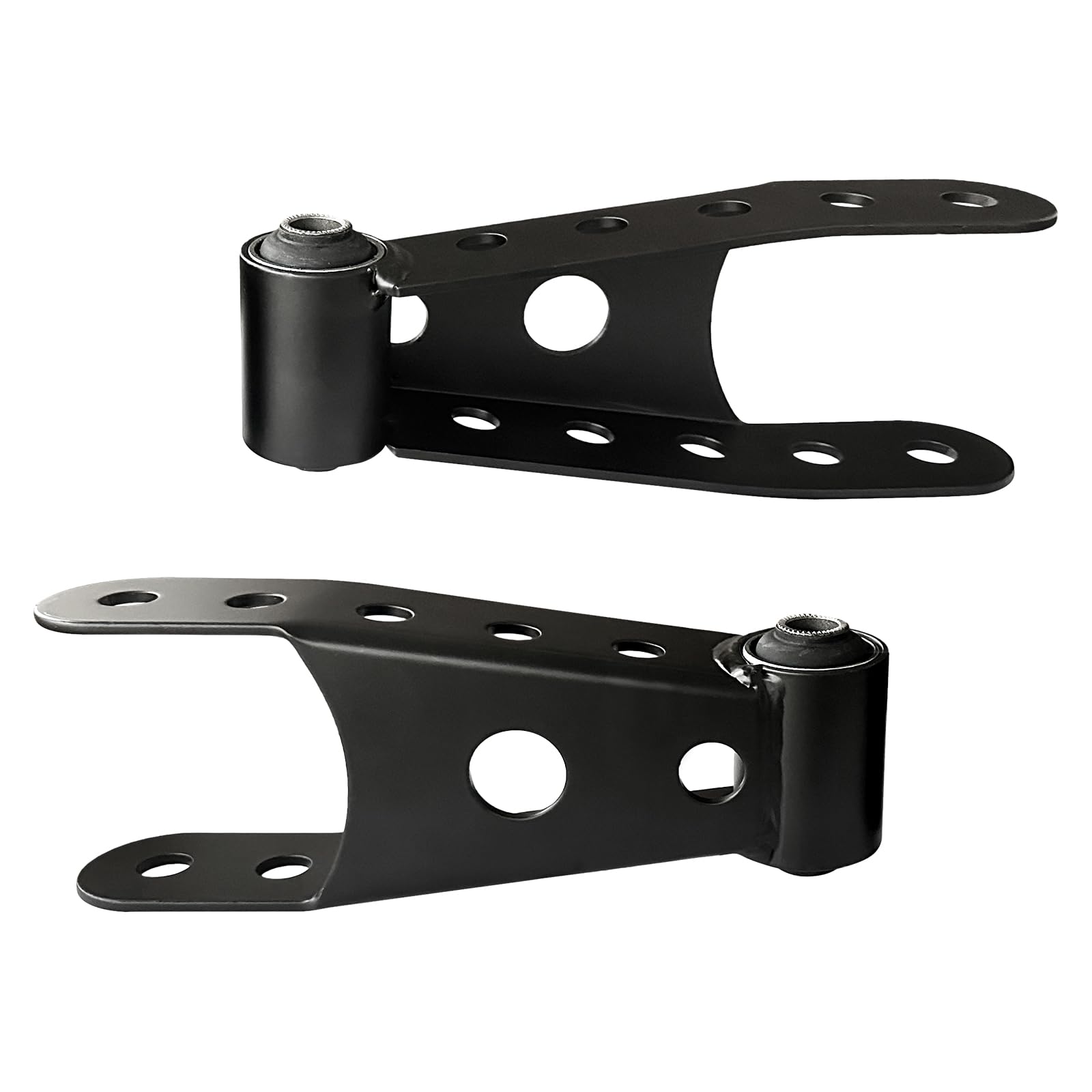 Photo 1 of 2-3" Suspension Rear Drop Lowering Shackles: Replacement for Chevy Silverado GMC Sierra 1500 C1500 K1500 - Leaf Spring Drop Shackle Kit for Dodge Ram Ford F150 Ranger Replace# 6400 410520