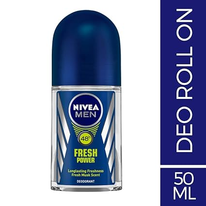 Nivea Men Fresh Power Roll On Deodorant, 50ml